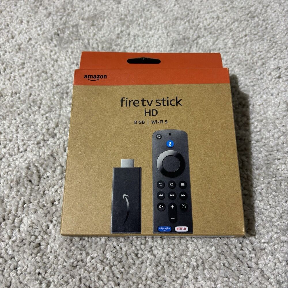 Amazon Fire TV Stick HD 8GB Wi-Fi 5 New Sealed NIB 1080p Alexa Voice Compatible